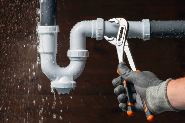 Professional Burst Pipe Repair technician working in Brighton, IL